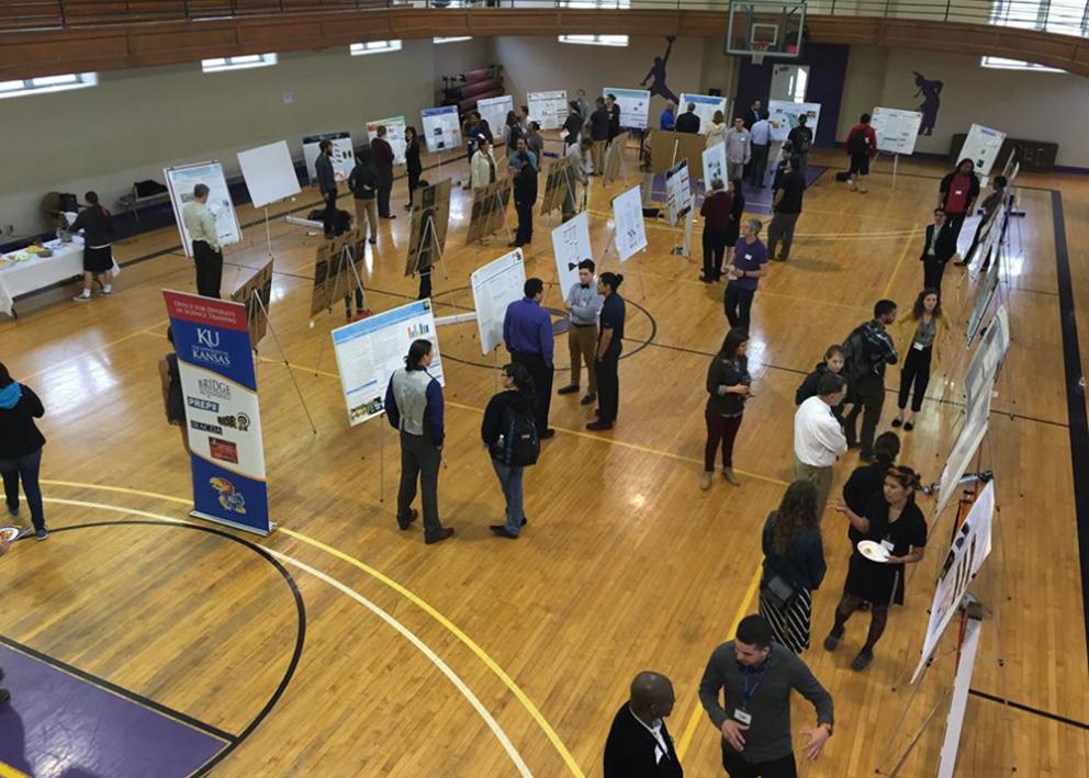 KU/Haskell Undergraduate Research Symposium poster session